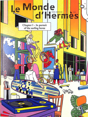 "Le Monde D'Hermes Spring-Summer 2023 No 82" (SOLD)
