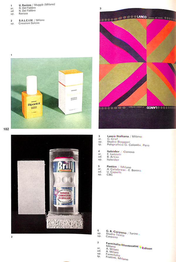Pubblicita In Italia: Advertisiing In Italy 1967-1968