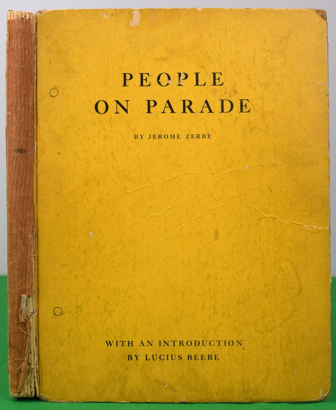 "People On Parade" 1934 ZERBE, Jerome (INSCRIBED)