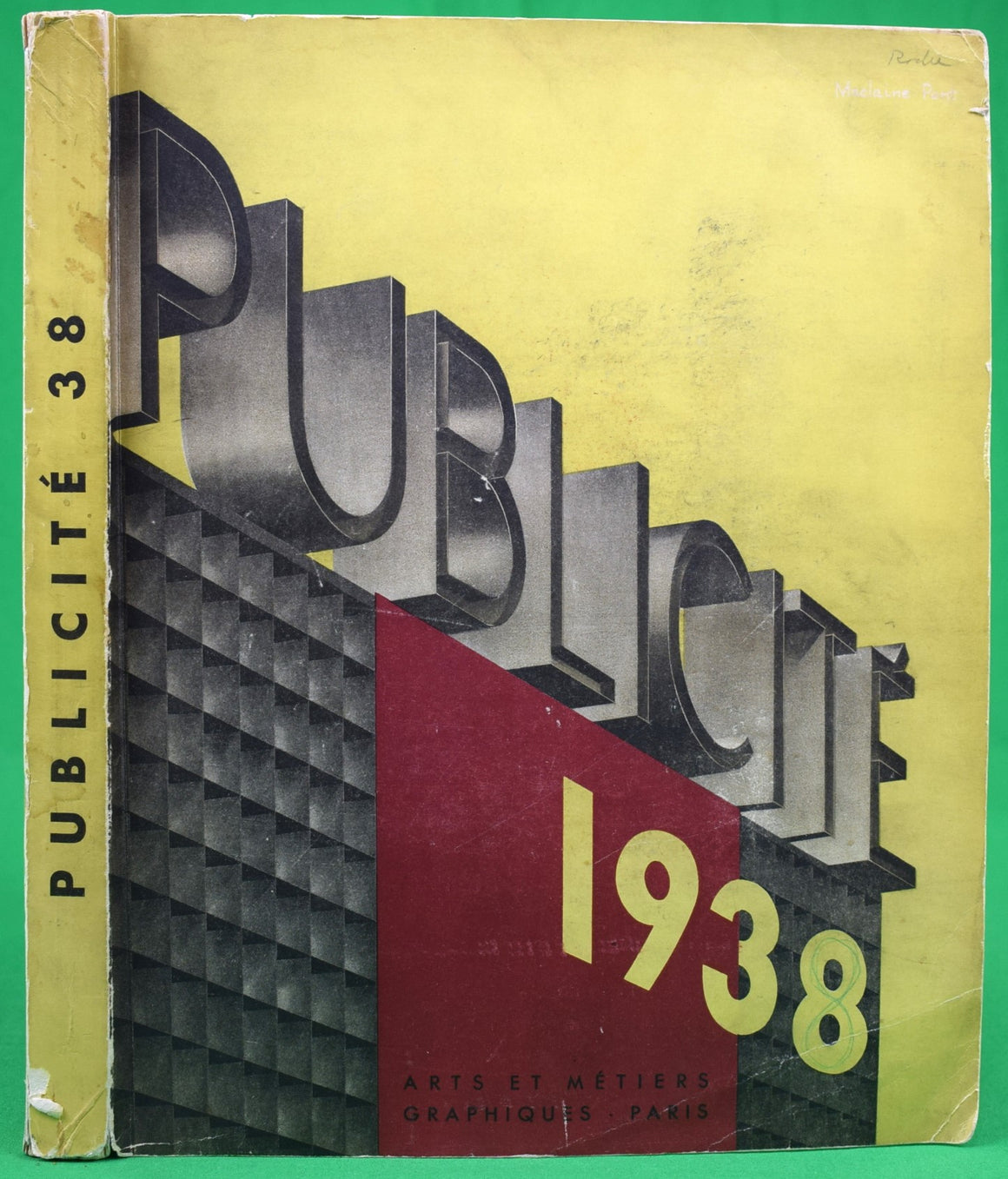 Publicite 1938