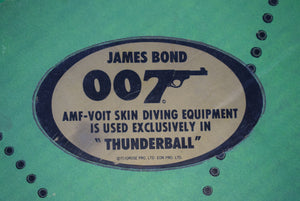 "James Bond 007 Thunderball AMF-Voit Skin Diving Swimming Fins" 1965 (NMIB)