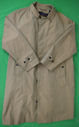 "O'Connell's x Mackintosh Made In Scotland Raincoat w/ Detachable Liner" Sz 44
