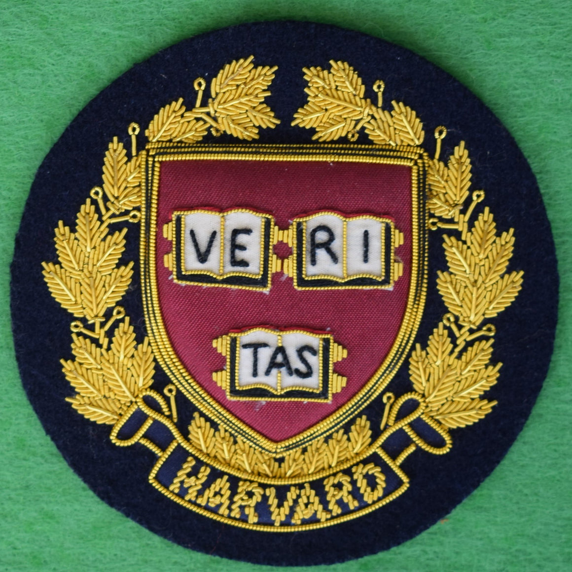 Harvard University x London, Badge & Button Blazer Bullion Crest (NEW)