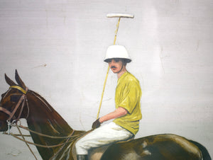 "Polo Player Up" 1923 by R. Joucla-Pelous