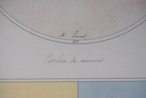 "Pavillon De Reunion" 1837 M Faccard