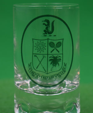 "Everglades Club Palm Beach Shot Glass"