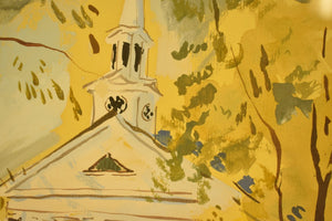 "Litchfield CT Church by Cecil Beaton" (SOLD)