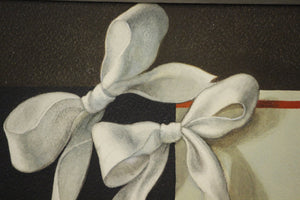 "Pair x Bows Trompe l'Oeil" by Richard de Menocal (SOLD)