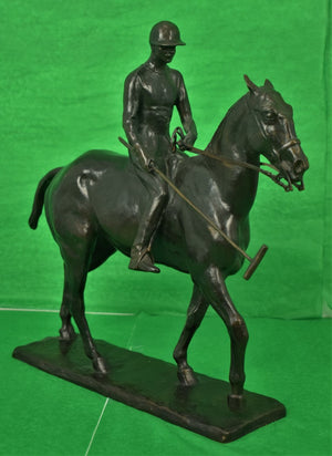 Charles Cary Rumsey (1879-1922) Bronze Polo Player (SOLD)