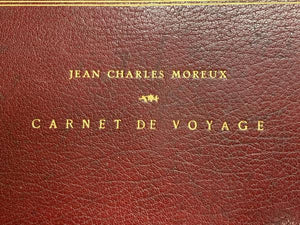 "Carnet De Voyage" 1954 MOREUX Jean-Charles (Inscribed by Sister Parish to Jane Engelhard)