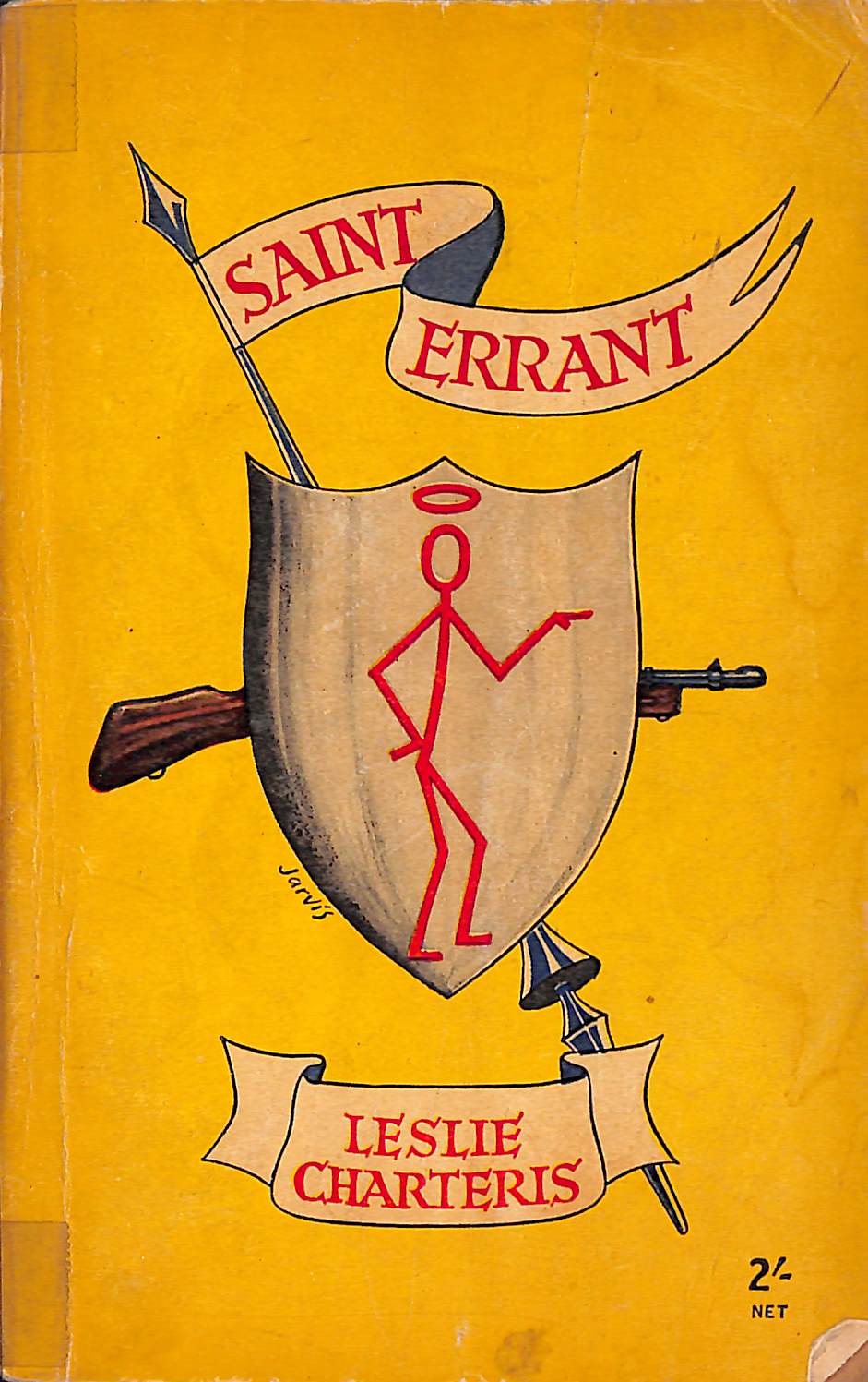 "Saint Errant" 1955 CHARTERIS, Leslie