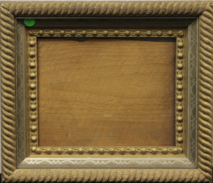 "Ornate Gilt Rope Twist Picture Frame"