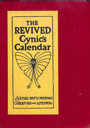 "The Revived Cynic's Calendar!" 1917 MUMFORD, Ethel Watts