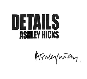 "Details" 2017 HICKS, Ashley [SIGNED]