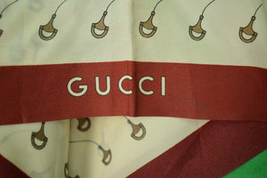 "Gucci c1970s Umbrella w/ Malacca Cane Handle"