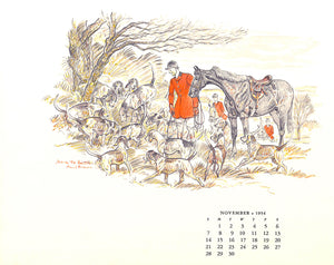 "The Paul Brown x Brooks Brothers Calendar For 1954"