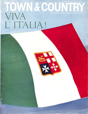 "Town & Country Viva L'Italia! October 1960"