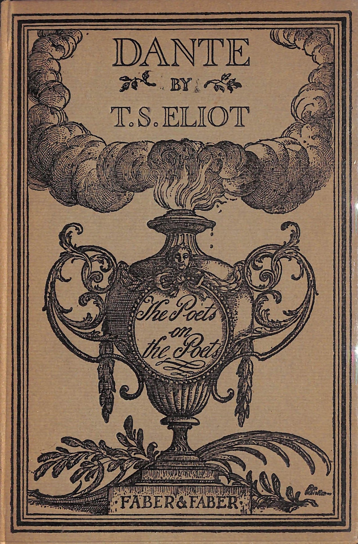 "Dante: The Poets On The Poets" 1929 ELIOT, T.S. (SOLD)