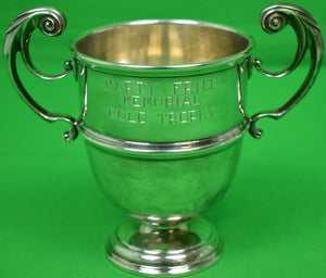 Garrard & Co Sterling Silver Polo Trophy