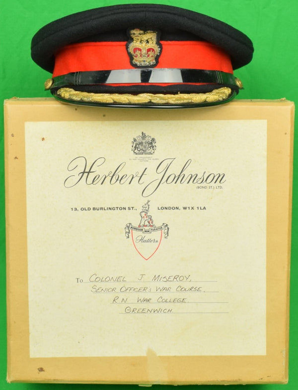 Herbert Johnson British Army Dress Cap w/ HJ Box