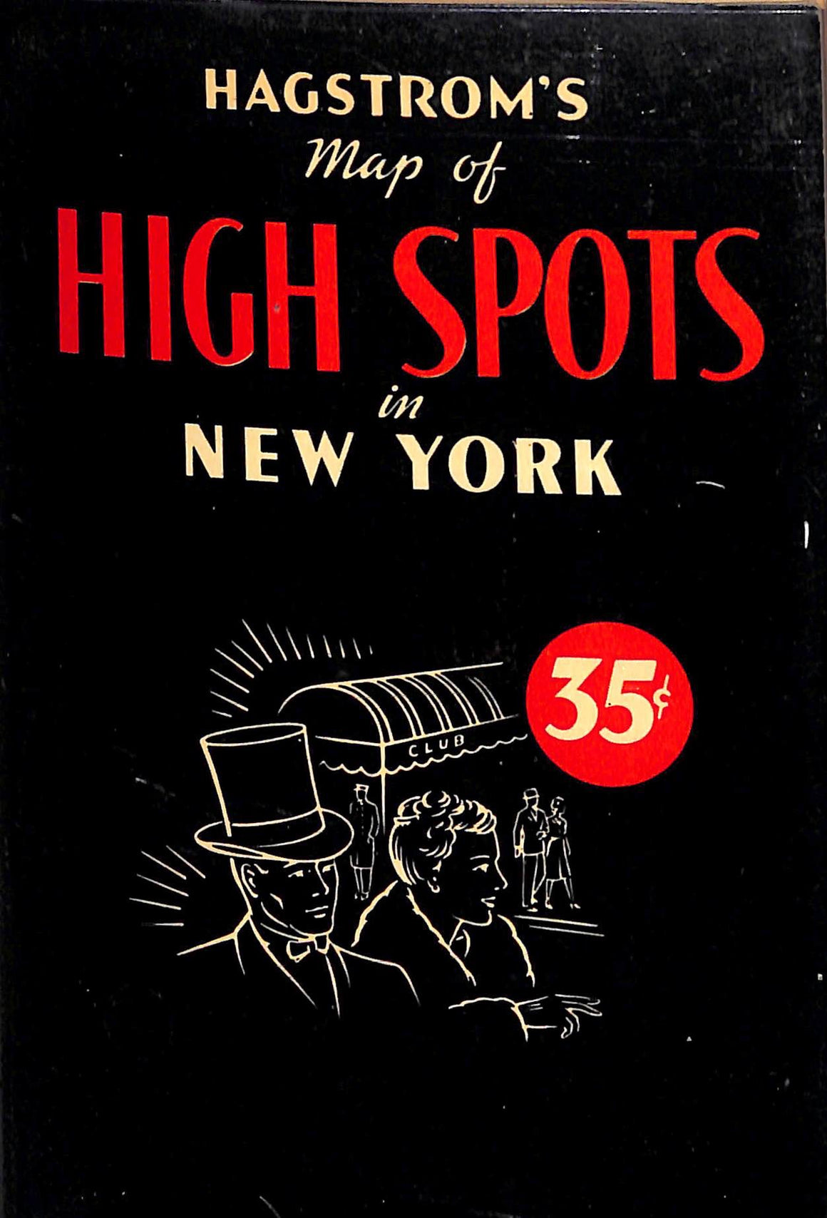 "Hagstrom's c1960 Map of High Spots in New York"