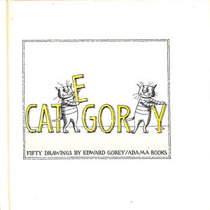 "Category" 1973 GOREY, Edward