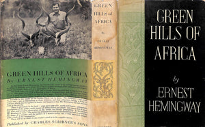 "Green Hills Of Africa" 1935 HEMINGWAY, Ernest