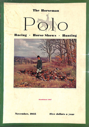 "Polo Magazine November, 1935" VISCHER, Peter [editor]