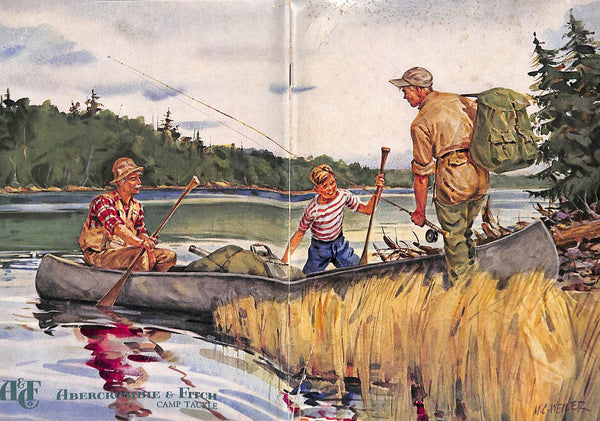 ambercrombie and fitch san francisco fishing pole Abercrombie & Fitch 1961 Camping & Fishing Catalog"