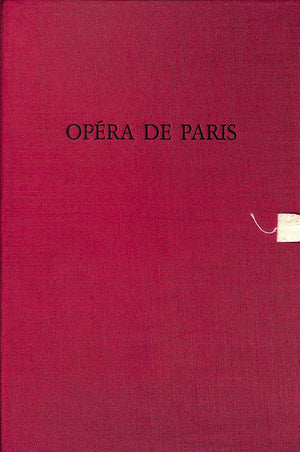 "Opera De Paris" 1988 KAHANE, Martine REZA, Alexandre
