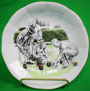 Royal Albert "Bowls" English Bone China Plate by Arthur Ferrier