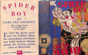 "Spider Boy" 1928 VAN VECHTEN, Carl