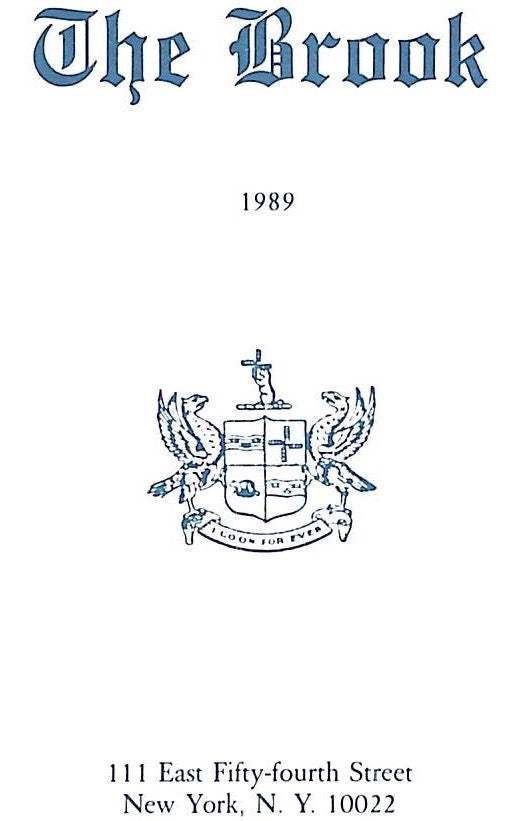 The Club House Of The Brook