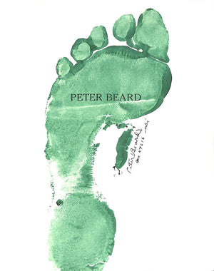 "Peter Beard: Fifty Years of Portraits" 1999 w/ Original PB Artwork!