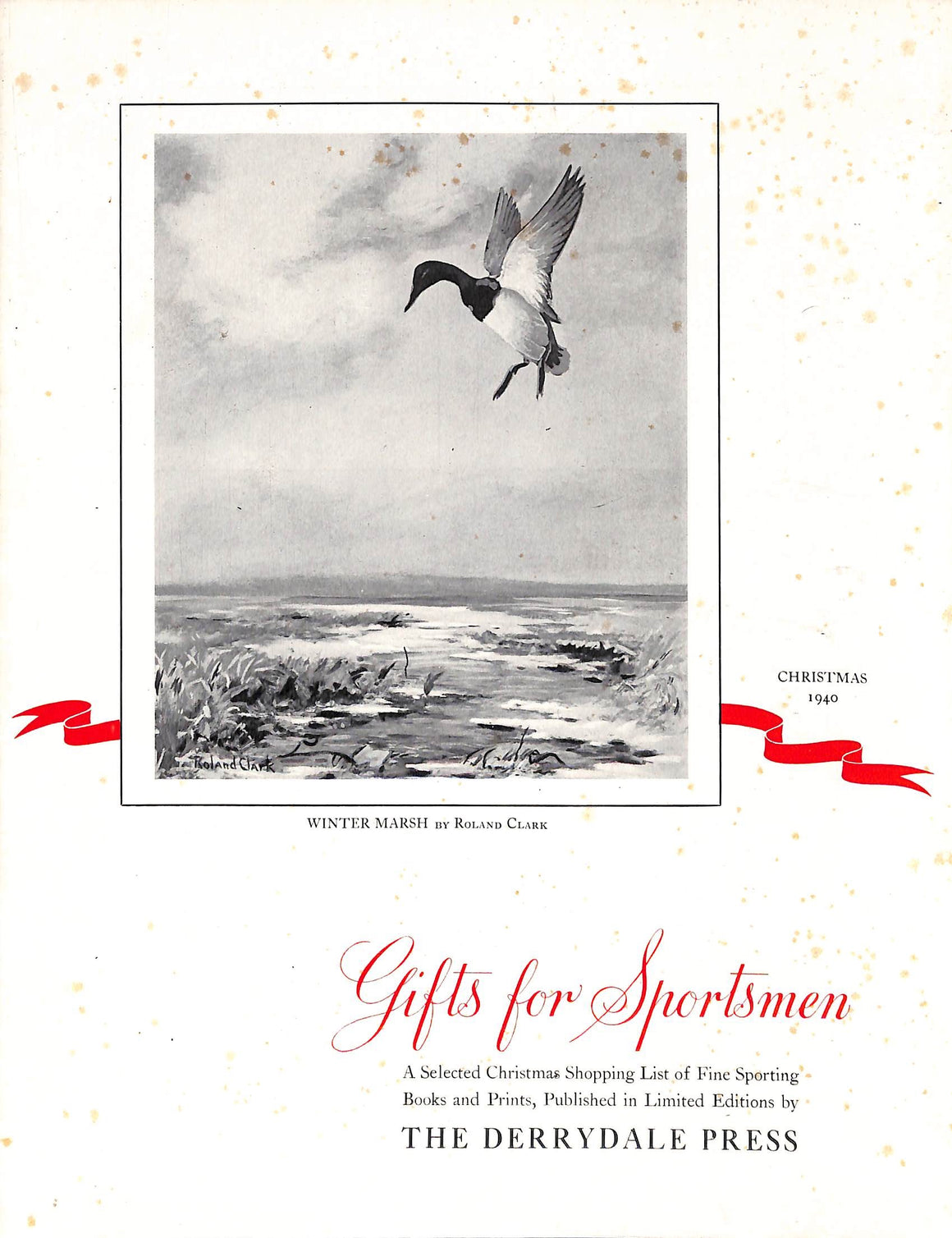 "Gifts for Sportsmen: Christmas 1940"