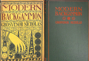 Modern Backgammon" 1928 NICHOLAS, Grosvenor