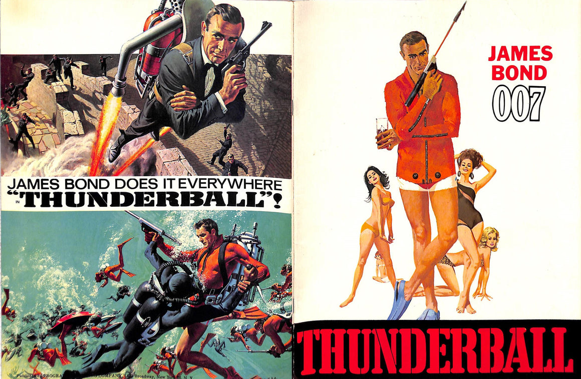 "Thunderball James Bond 007" 1965
