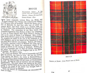 "The Clans And Tartans Of Scotland" MACDOUGALL, Margaret O. (SOLD)