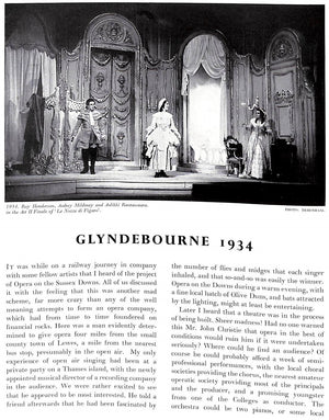 "Glyndebourne Festival Opera: Programme Book 1954"
