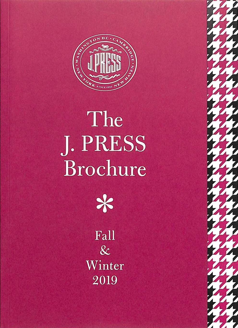 "The J. Press Brochure Fall & Winter 2019" 2019