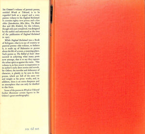 "Wrack At Tidesend A Book Of Balnearics" 1952 SITWELL, Osbert
