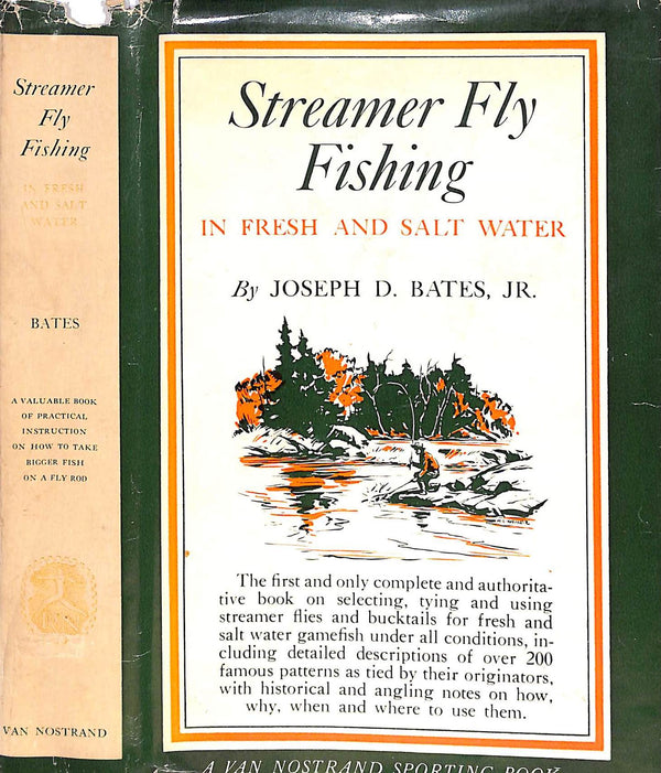 Streamer Fly Fishing In Fresh And Salt Water 1950 BATES, Joseph D. Jr.