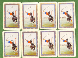 "Set Of 9 Paul Brown 'The Save' Polo c1930s Playing Cards"