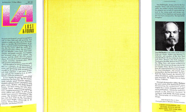 LA Lost & Found An Architectural History of Los Angeles