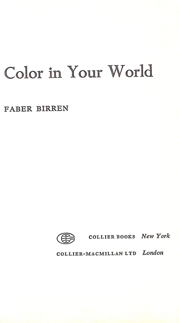 Color In Your World