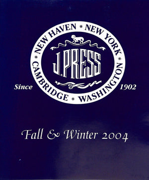 J. Press Fall & Winter 2004 Catalog
