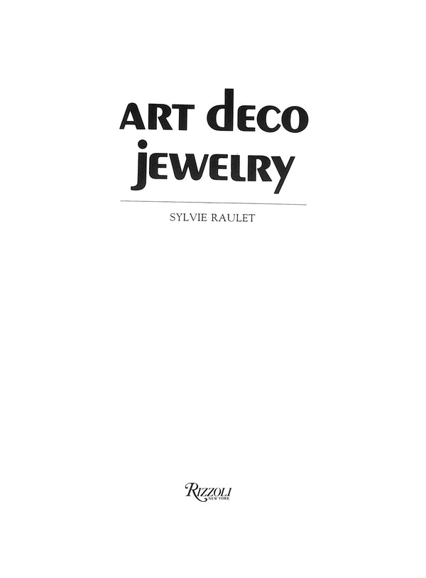 Art Deco Jewelry