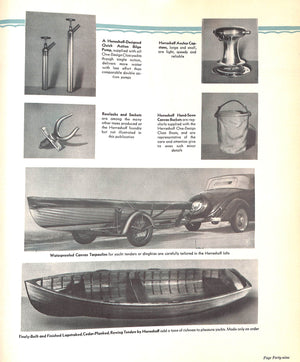 "Yachts By Herreshoff Designers And Builders Of Sailing and Power Craft" 1934