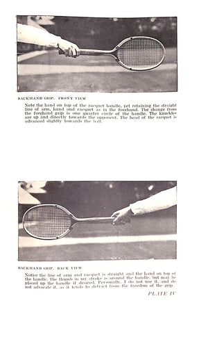 "The Art Of Lawn Tennis" 1921 TILDEN, William T., 2d