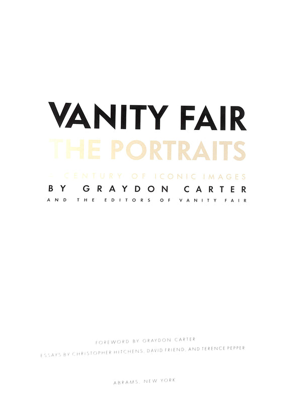 Vanity Fair: The Portraits